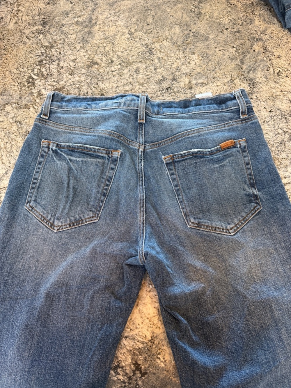 Joe's Jeans Straight Men's Jeans in Dark Blue Denim - Picture 3 of 6